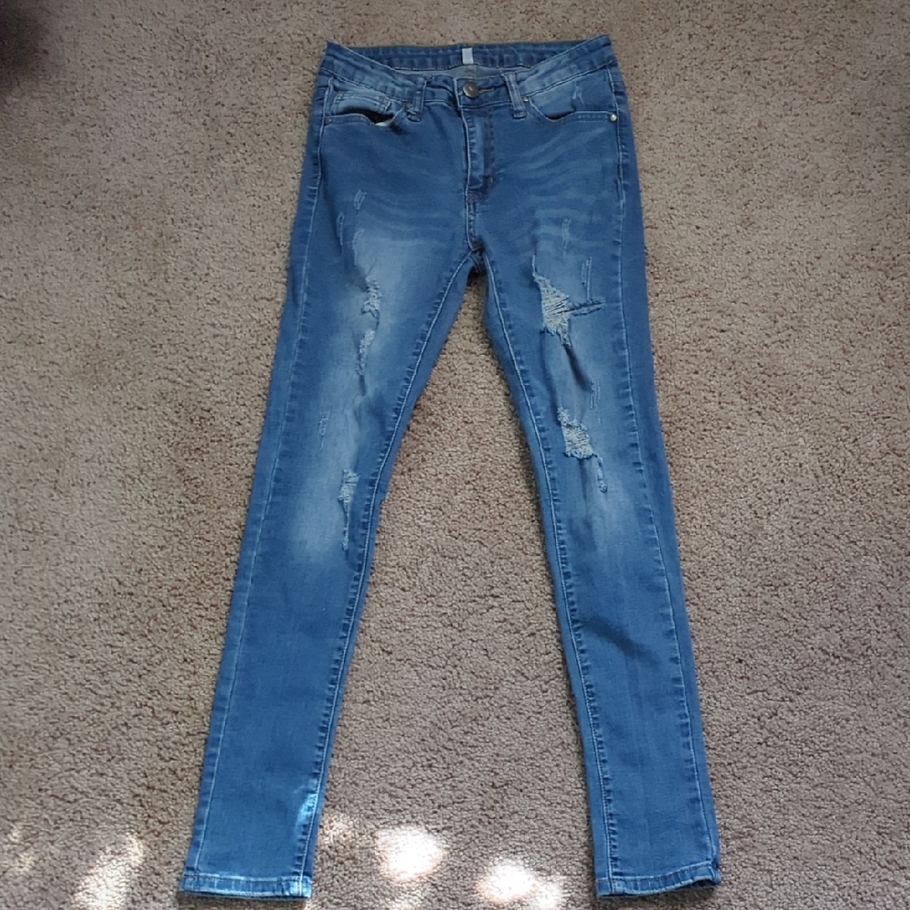 Classic Blue Women's Skinny Jeans
